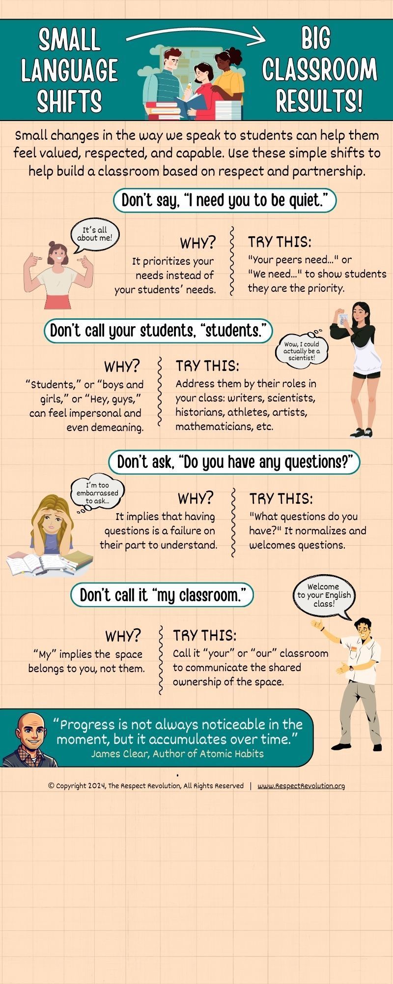 Small Language Shifts Lead To Big Classroom Results